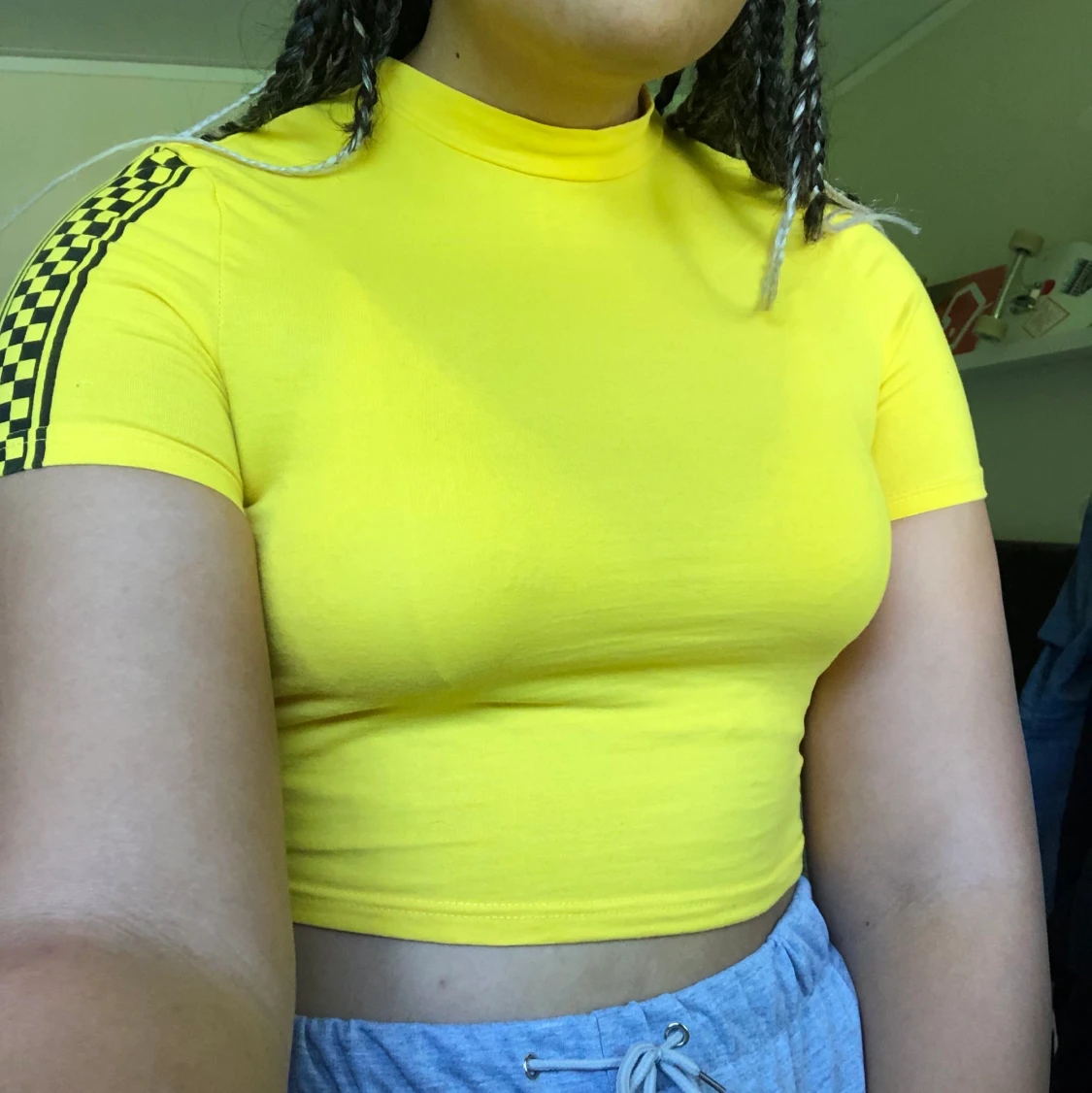 SHEIN biker crop top size M - 90