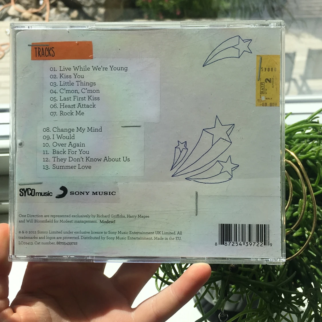 One direction skiva - 90