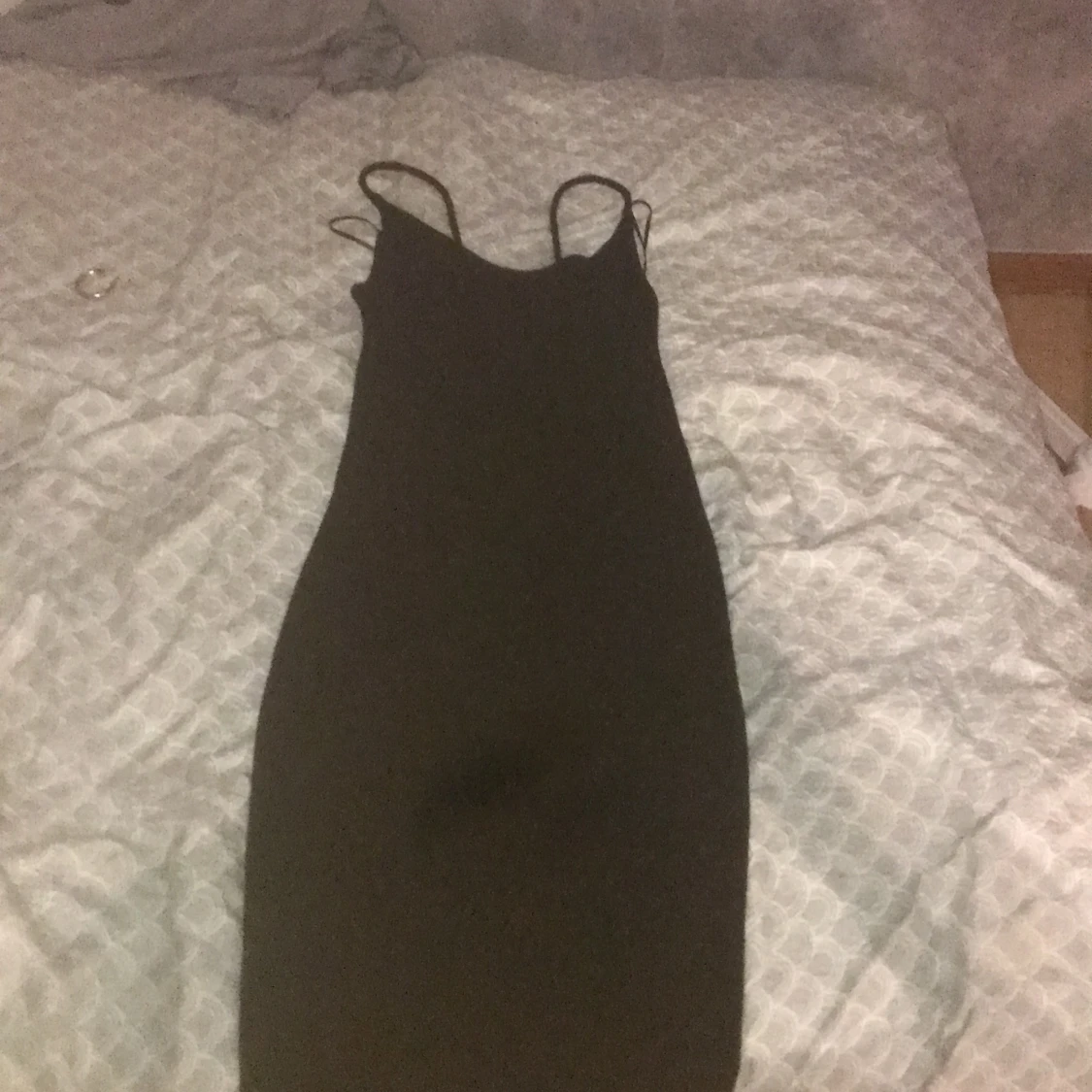 svart sommarklänning