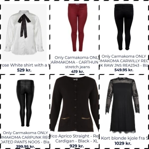 Diverse kläder  - Helt oanvända kläder i storlekarna 44-50 tar 50 procent av det plagget kostar i butik.  Vid intresse så kan du få mera bilder.  