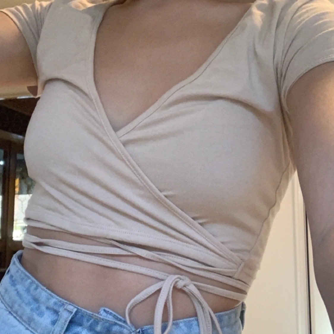 Garage crop top strl xs