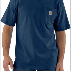 Säljer min blåa carhartt t-shirt. Jättebra skick och kan användas för alla. 