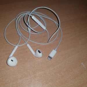 Apple hörlurar  - Aldrog använd har dock ingen box . ÄKTA