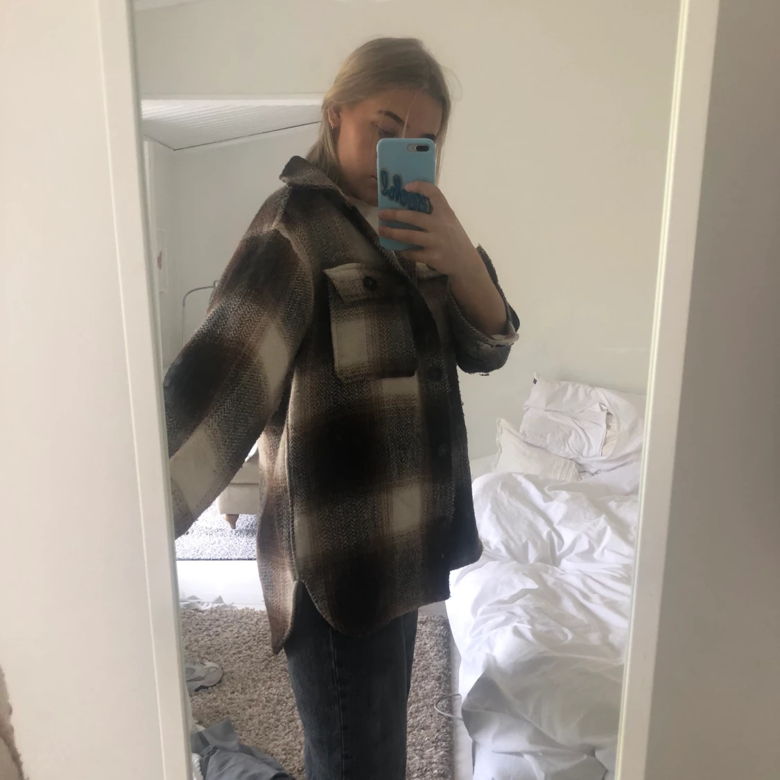 Rutig Höstjacka från H&M - 90