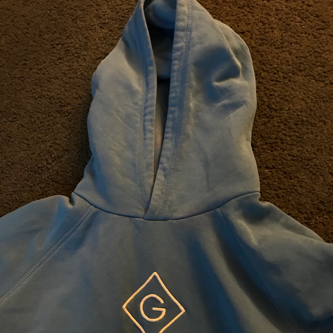 Blå gant hoodie - 90