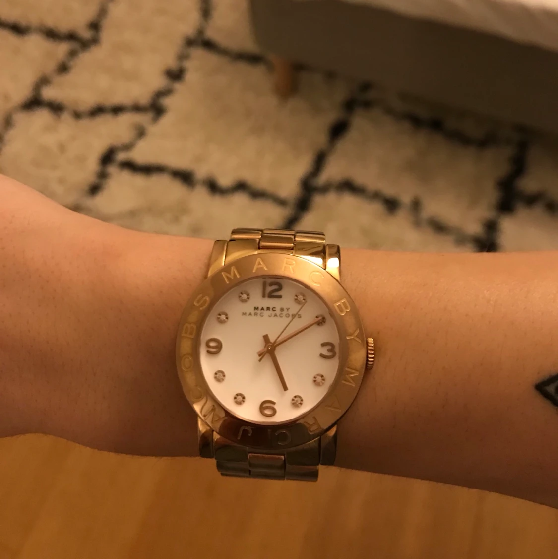 Marc by marcjacobs klocka rosé vitt guld