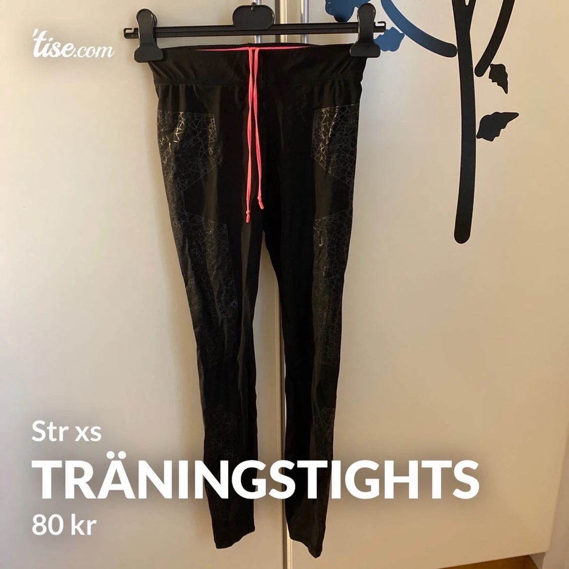 Träningstights från hm str xs