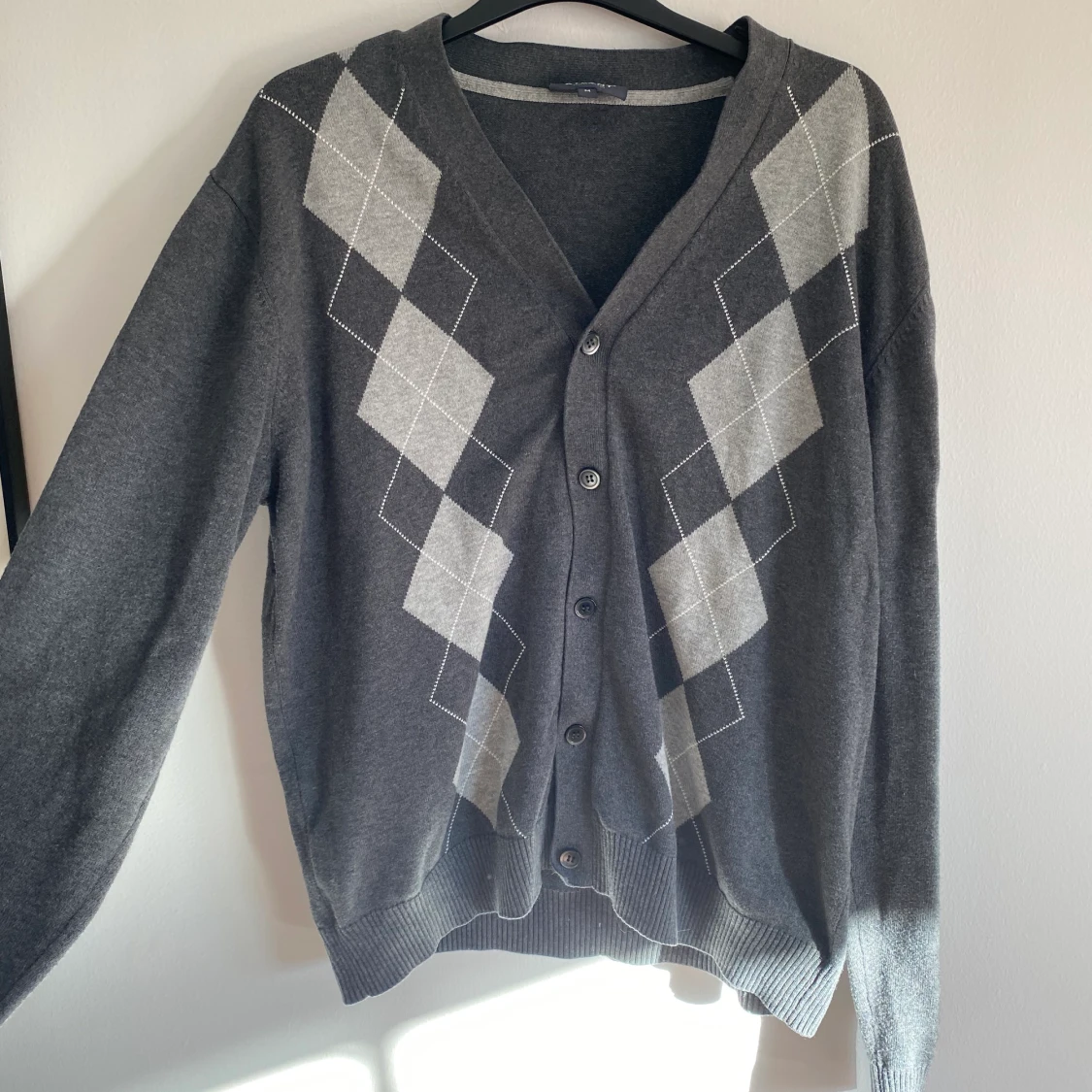 Trendig rutig kofta - 90