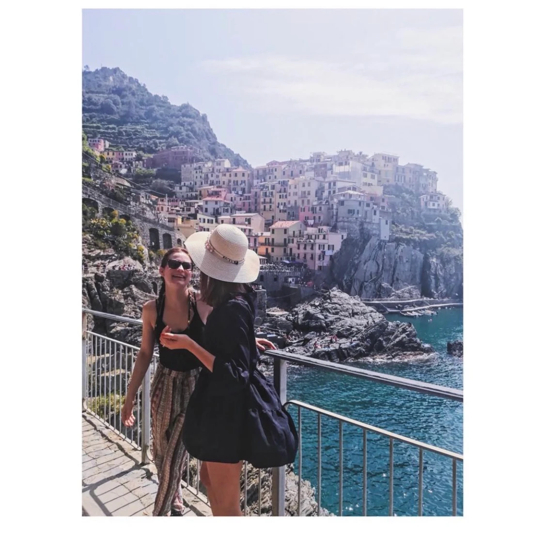 Marinblå klänning - 90