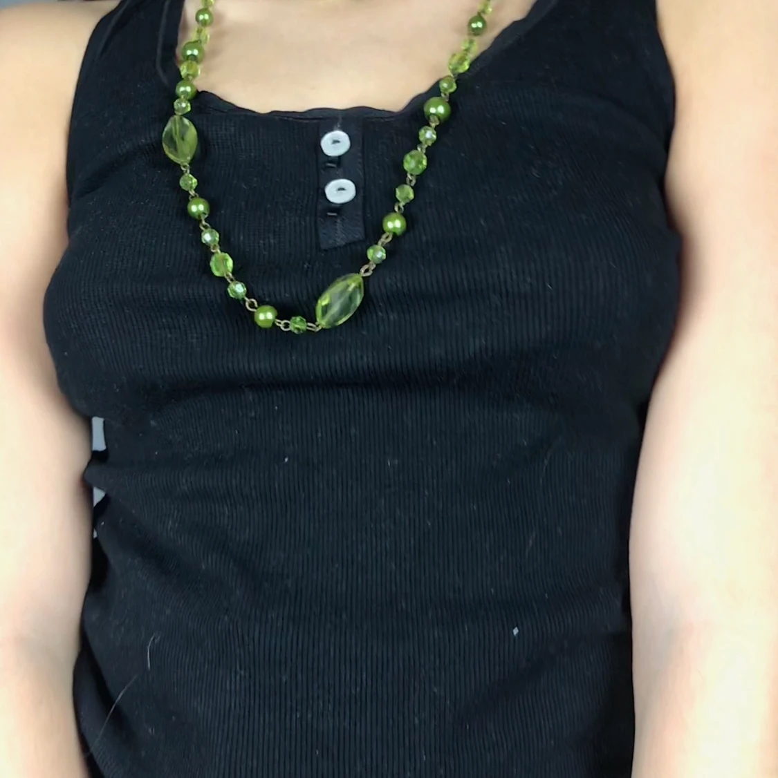 Svart topp/linne - 90