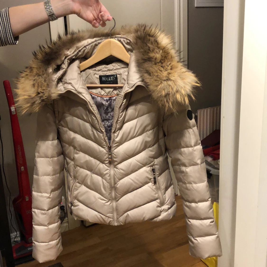 Beige Hollies jacka - 92