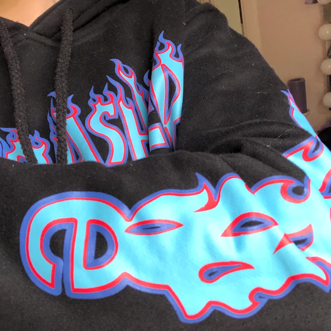 Unik Thrasher tjocktröja