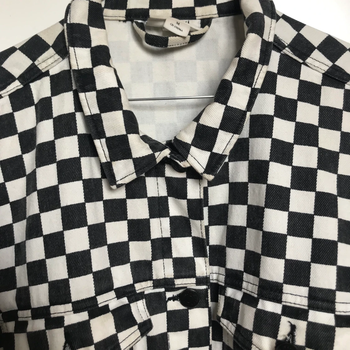 Rutig jeansjacka Monki  - 90