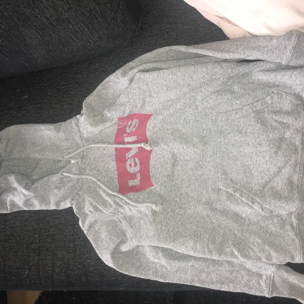 Fin Levi’s hoodie, mycket fint skick. Storlek xs men väldigt oversized. . Hoodies.