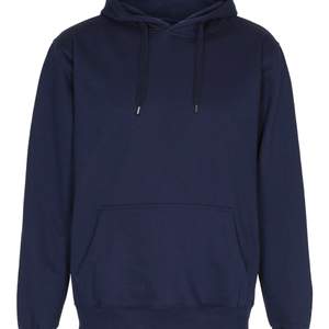 Säljer en marinblå hoodie som aldrig är använd. Frakt tillkommer. Skicka för fler bilder