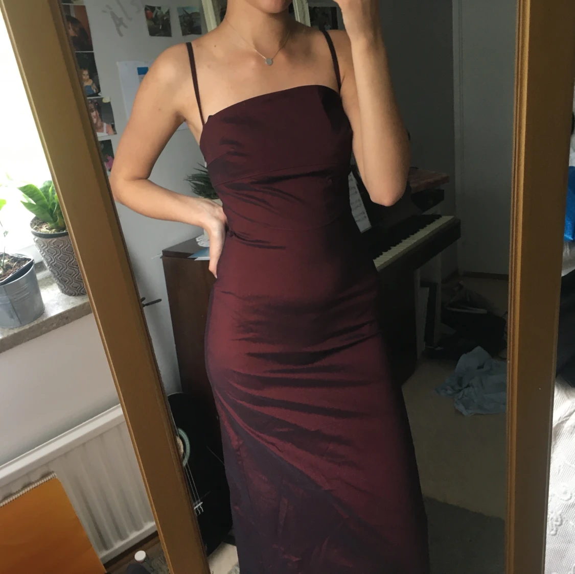 Snygg långklänning