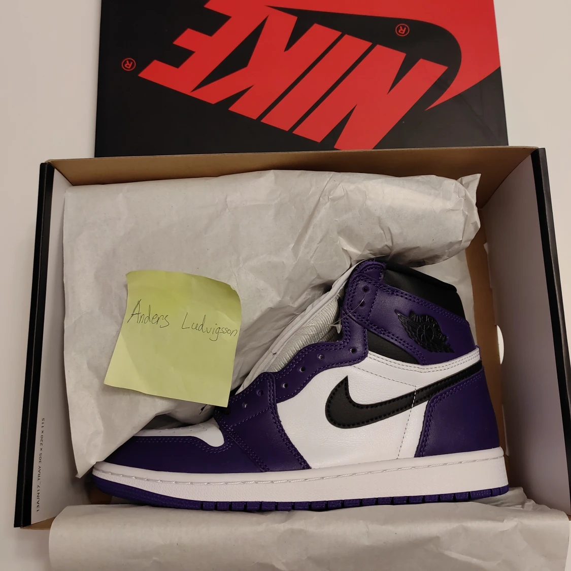Jordan 1 High Court Purple  - 91