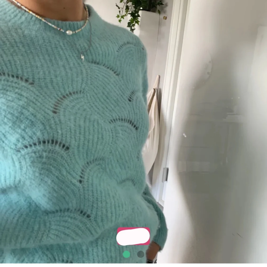 Stickad tröja från & other stories💙💙