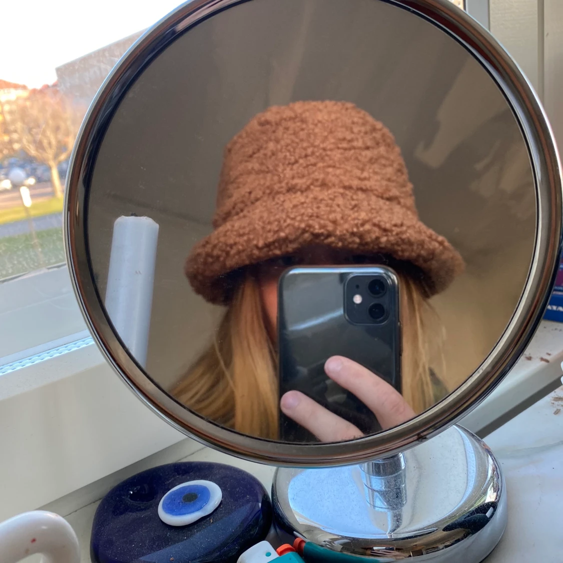 Mysig teddy buckethat