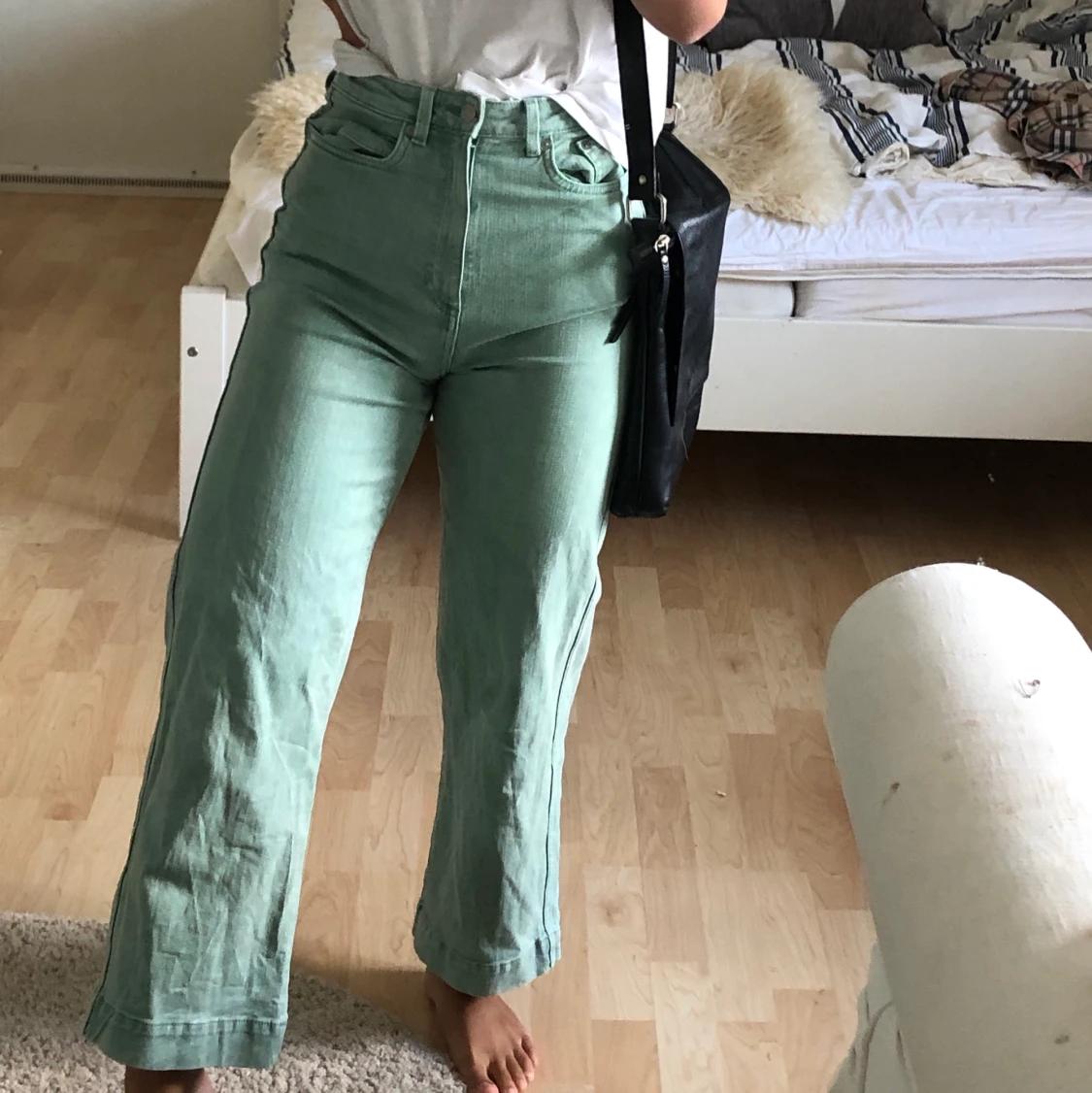 Turkosa Weekdayjeans