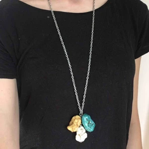  - Långt stenhalsband!