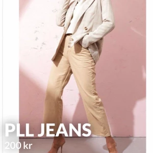 PLL beige jeans - aldrig använda pga fel storlek beiga jeans i stl uk 14 ( 39/40 i eu stl ) köpt för 500, säljs för 200kr + frakt #jeans 