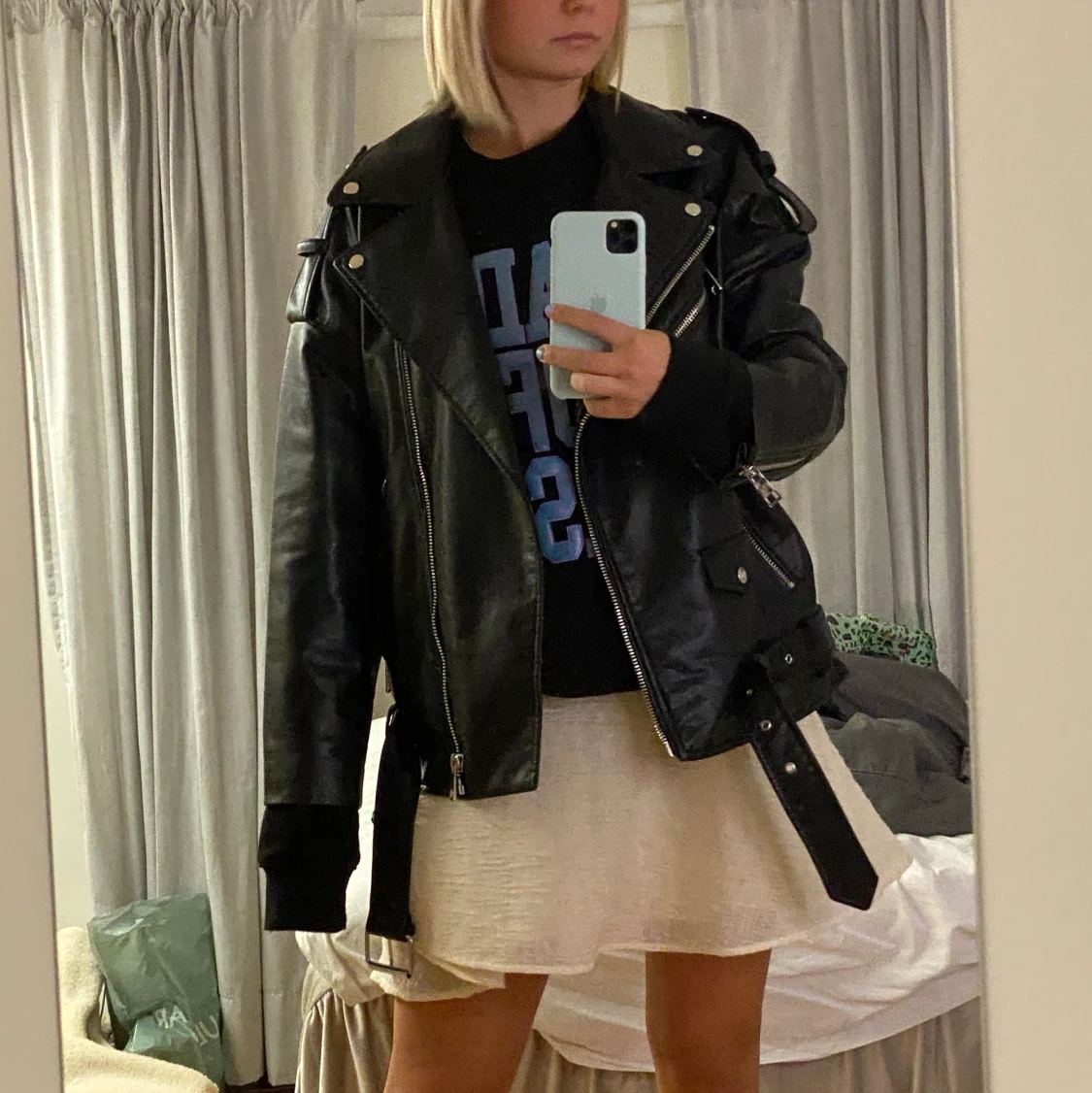 Oversized Skinnjacka