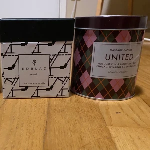 Doftljus - Ena doftljuset är från Edblad och andra är köpt i London.  Doftljusen kosta 50kr/ styck och är helt oanvända. Köparen står för frakten.