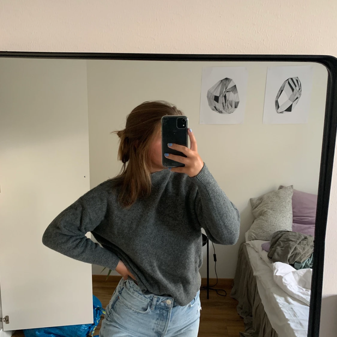 Stickad tröja  - 90