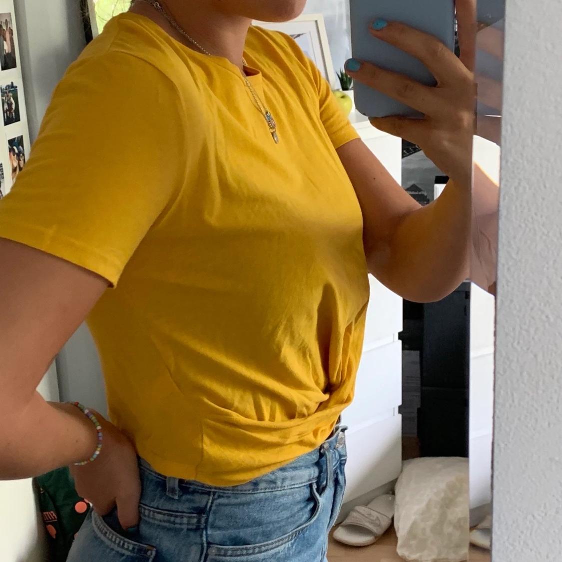 Gul crop top - 90