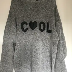Cozy gray sweater. Really soft and warm