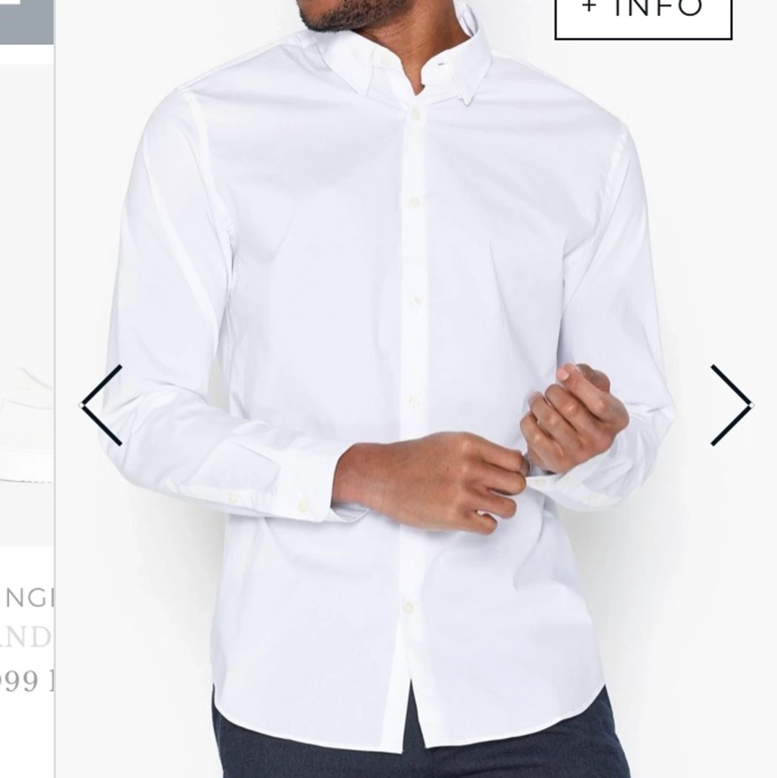 Oanvänd fin skjorta slim fit storlek S - 91