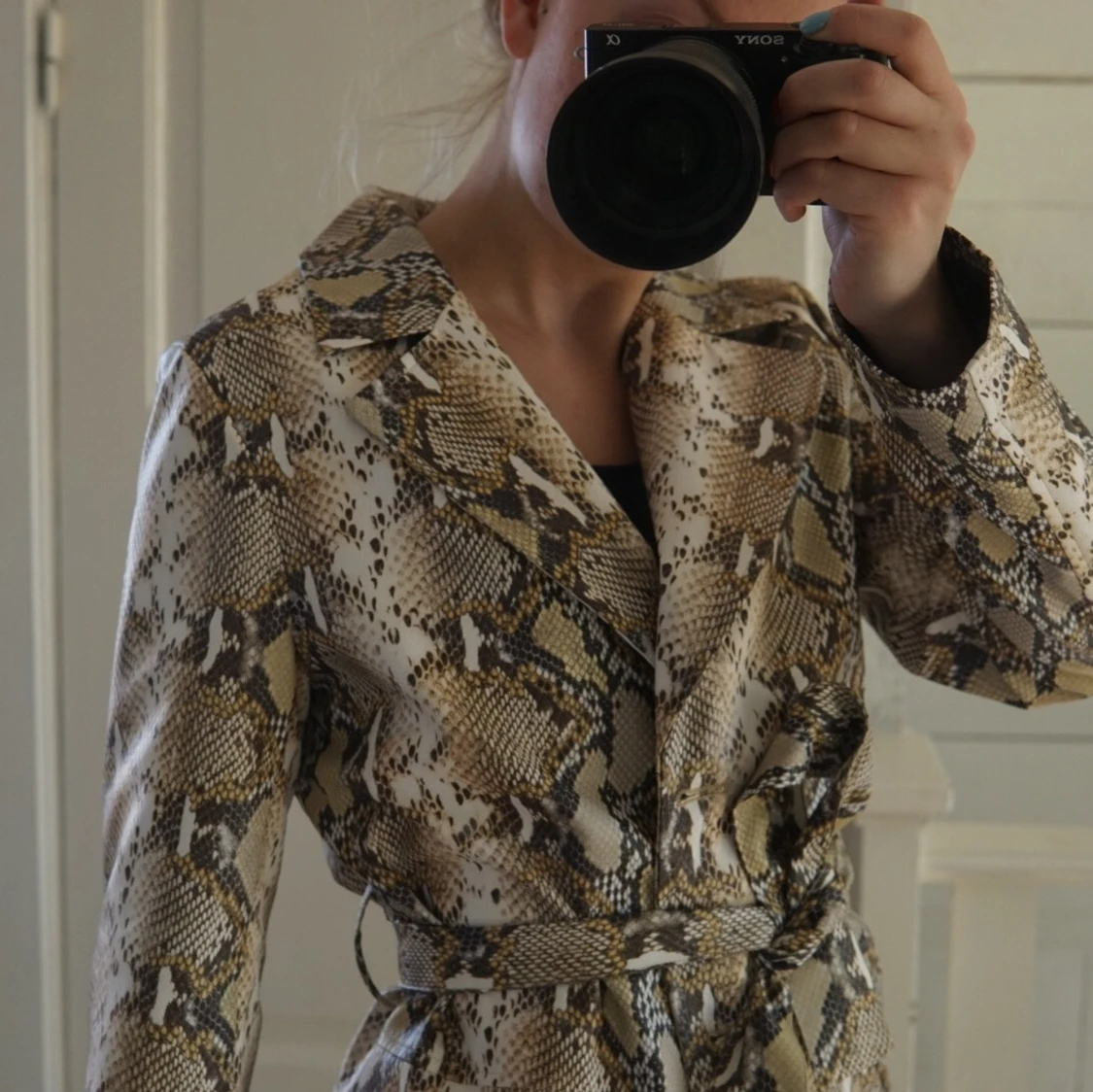 Kappa med ormprint 🐍 - 91