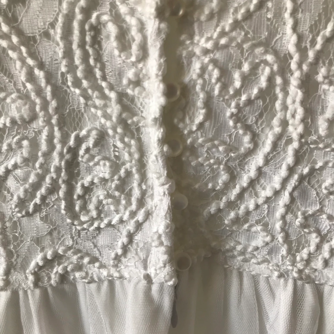 Vit studentklänning, bubbleroom, strl 34 - 91