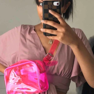  - Vintage neon rosa bumbag. Frakt tillkommer