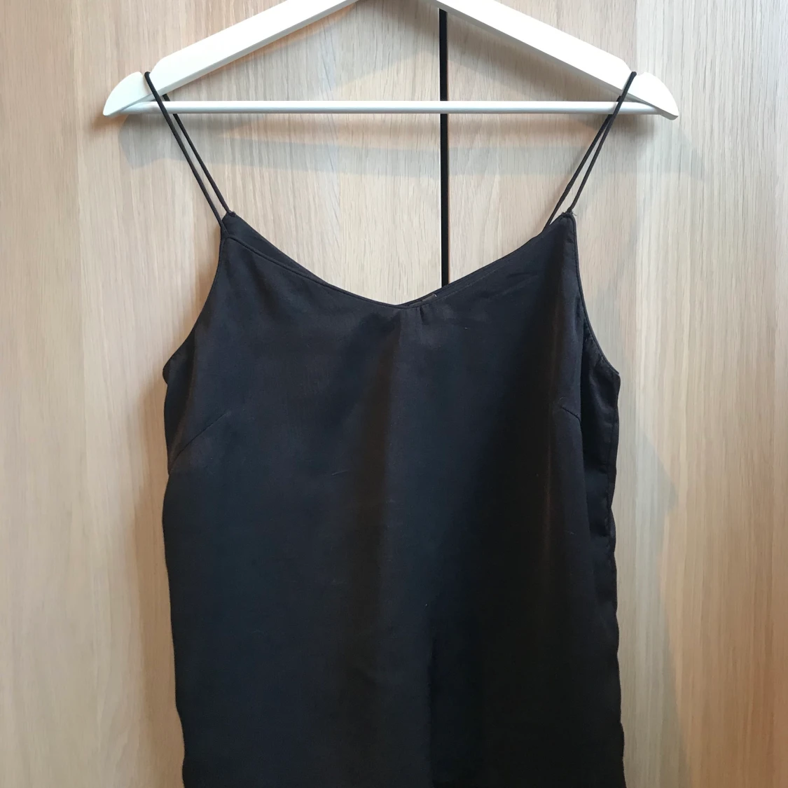 Svart silkes linne VeraModa