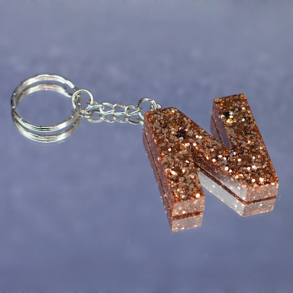 Nyckelring brons - 90