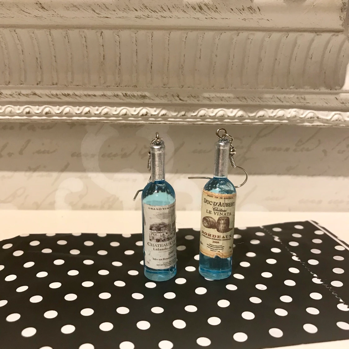 🍸🥳NYA INPLASTADE AKRYL ÖRHÄNGEN LIKÖR FÖASKOR💎🍸 - 90