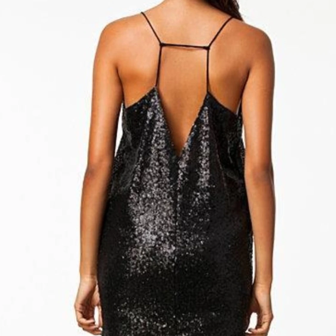 Grymt snygg paljett klänning! Oanvänd  - 1419099356