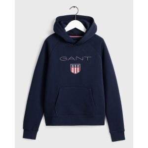 Säljer den här jätte fina Gant hoodien som bara är använd ett fåtal gånger. Inga slitningar eller fläckar och är i storlek XS, original pris är 1000kr. Den är ganska stor i storleken så passar på en S. Kan tänka mig att säka priset. 