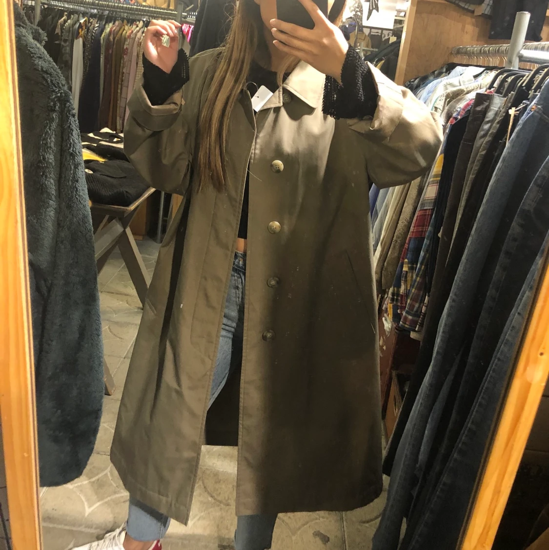 Trenchcoat från Sydkorea - 90