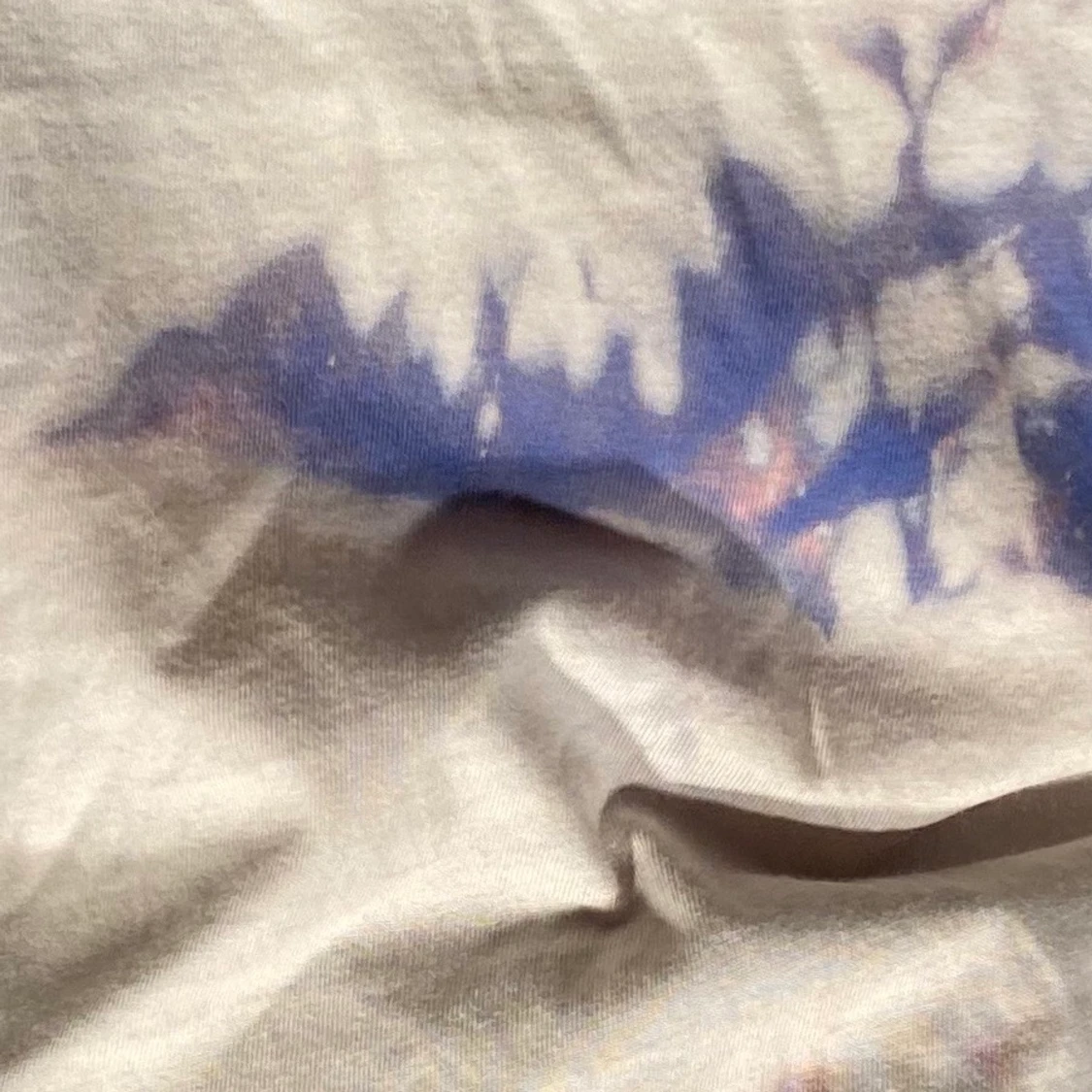 Bleached blue t-shirt  - 91