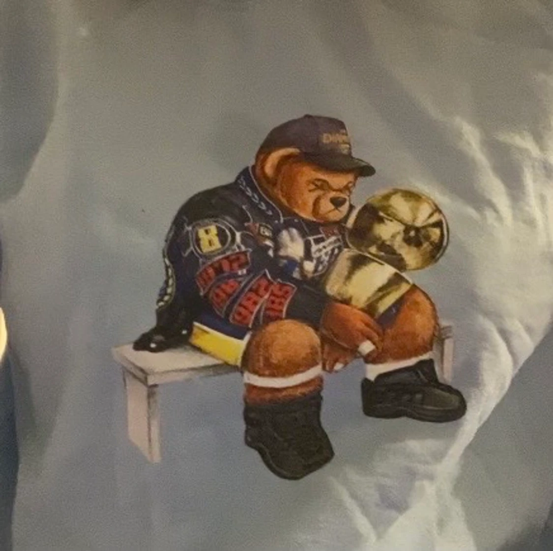 fin varm tröja med tryck på - 90