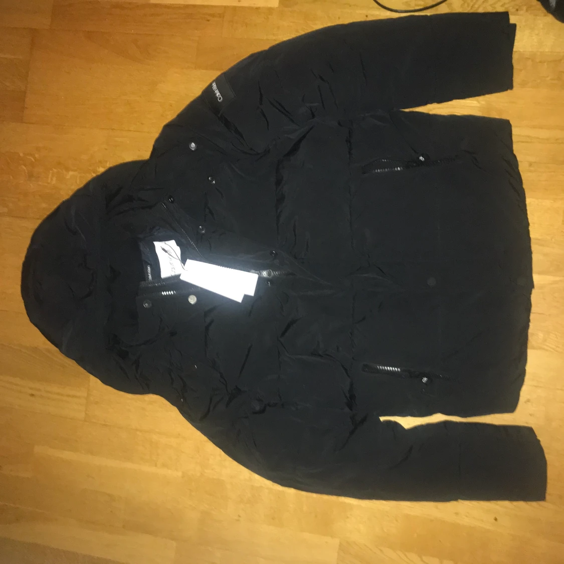 NY äkta Calvin Klein Nylon crinkle puffer Jacka - 91