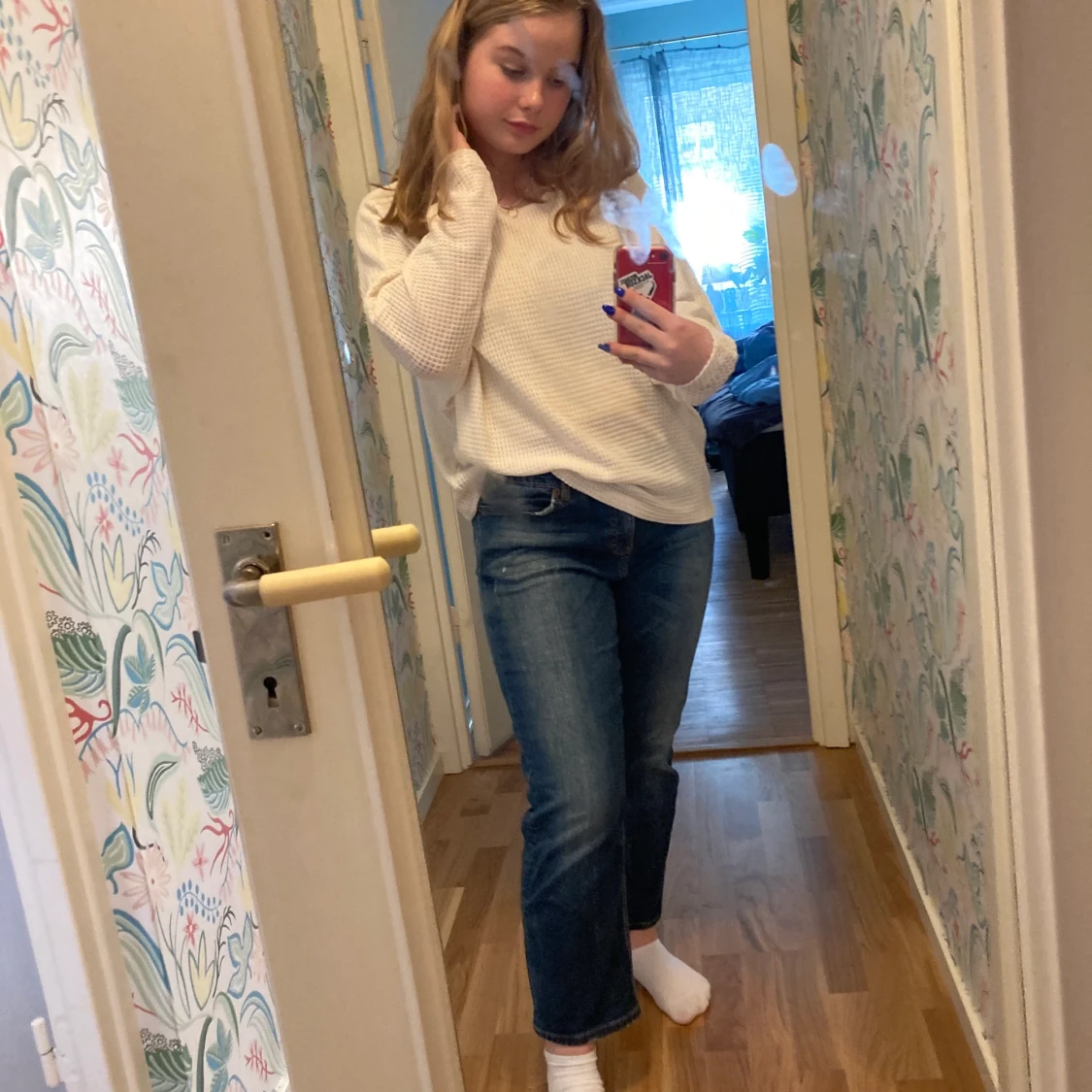 Stickad tröja  - 90