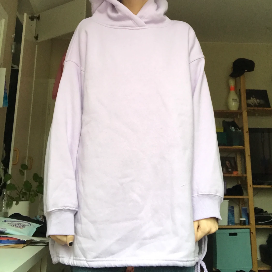 Lila hoodie från lager 157