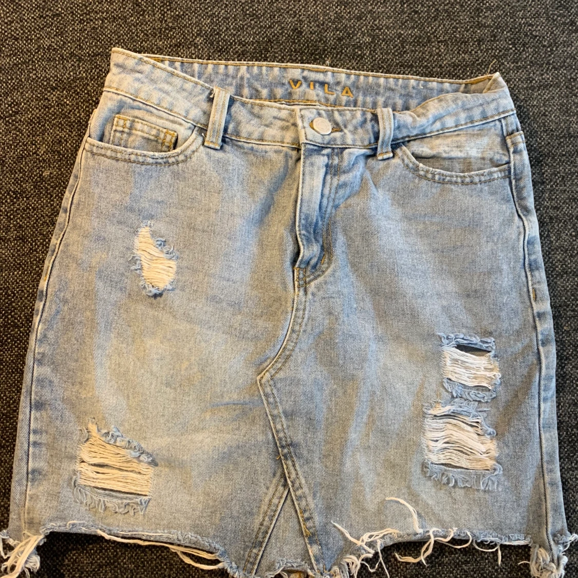 Hålig jeanskjol från Vila! - 90