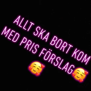  - Allt ska bort🥰kom med pris förslag👍🏼👍🏼har typ allt😊