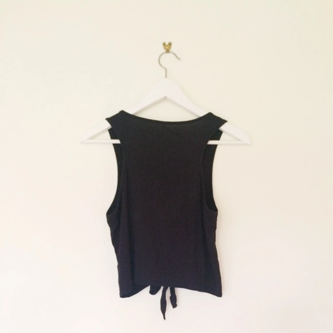 Linne med superman logga. Magkort och knytbar i fram - 1412433858