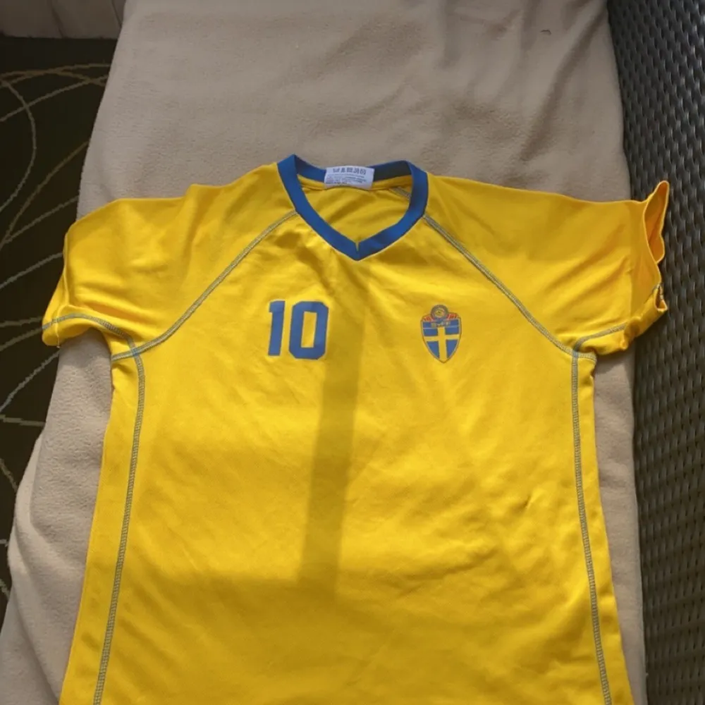 En Sverige tröja i bra skick, säljer då den ej används. frakt ingår i priset . T-shirts.